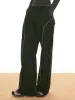 Contrast Piping Drawstring Pants sold by COMMENSE