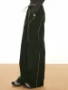 Contrast Piping Drawstring Pants sold by COMMENSE