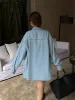 Lapel Pockets Denim Jacket sold by COMMENSE