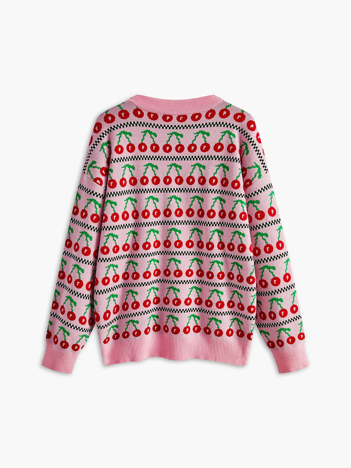 Cherry Pullover Sweater sold by COMMENSE product image thumbnail 3