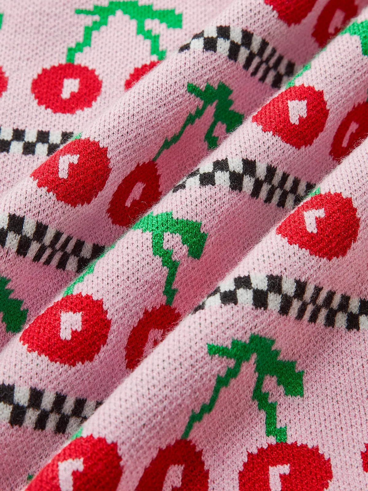 Cherry Pullover Sweater sold by COMMENSE product image thumbnail 4