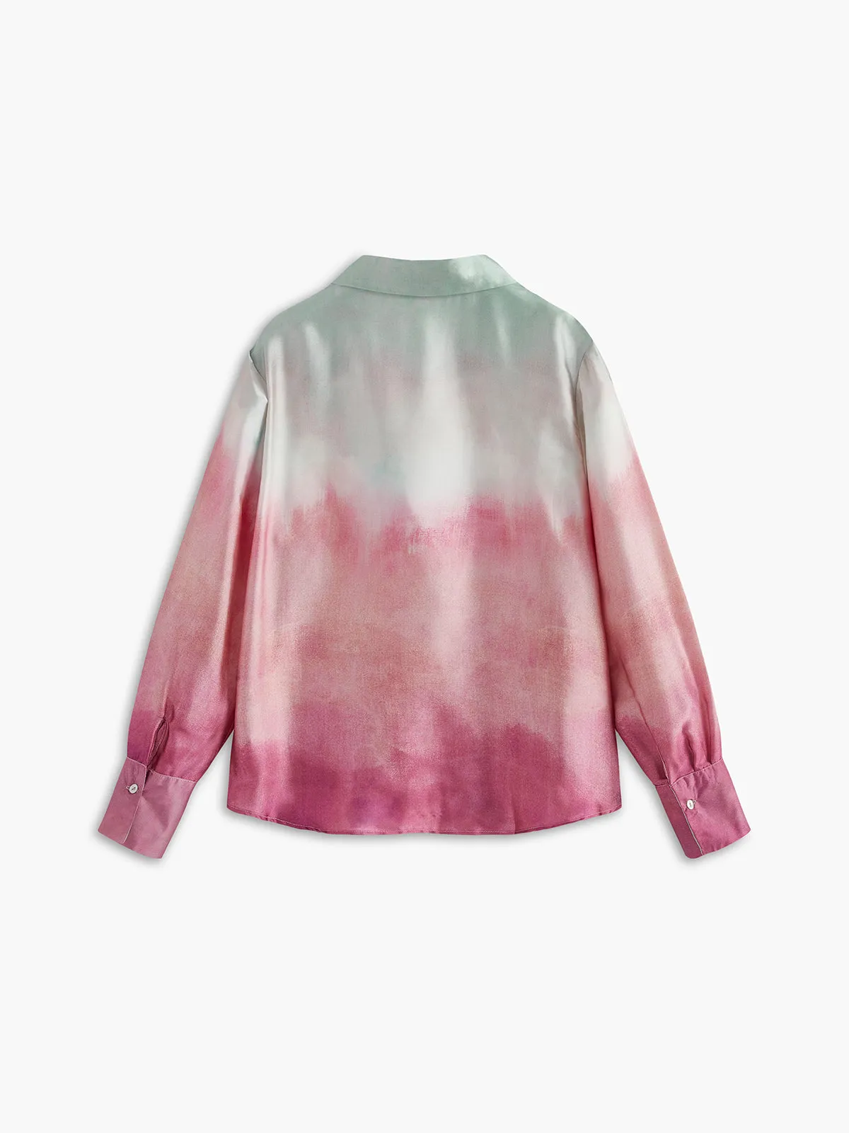 Ombre Lapel Wide-Leg Pants Set sold by COMMENSE product image thumbnail 3