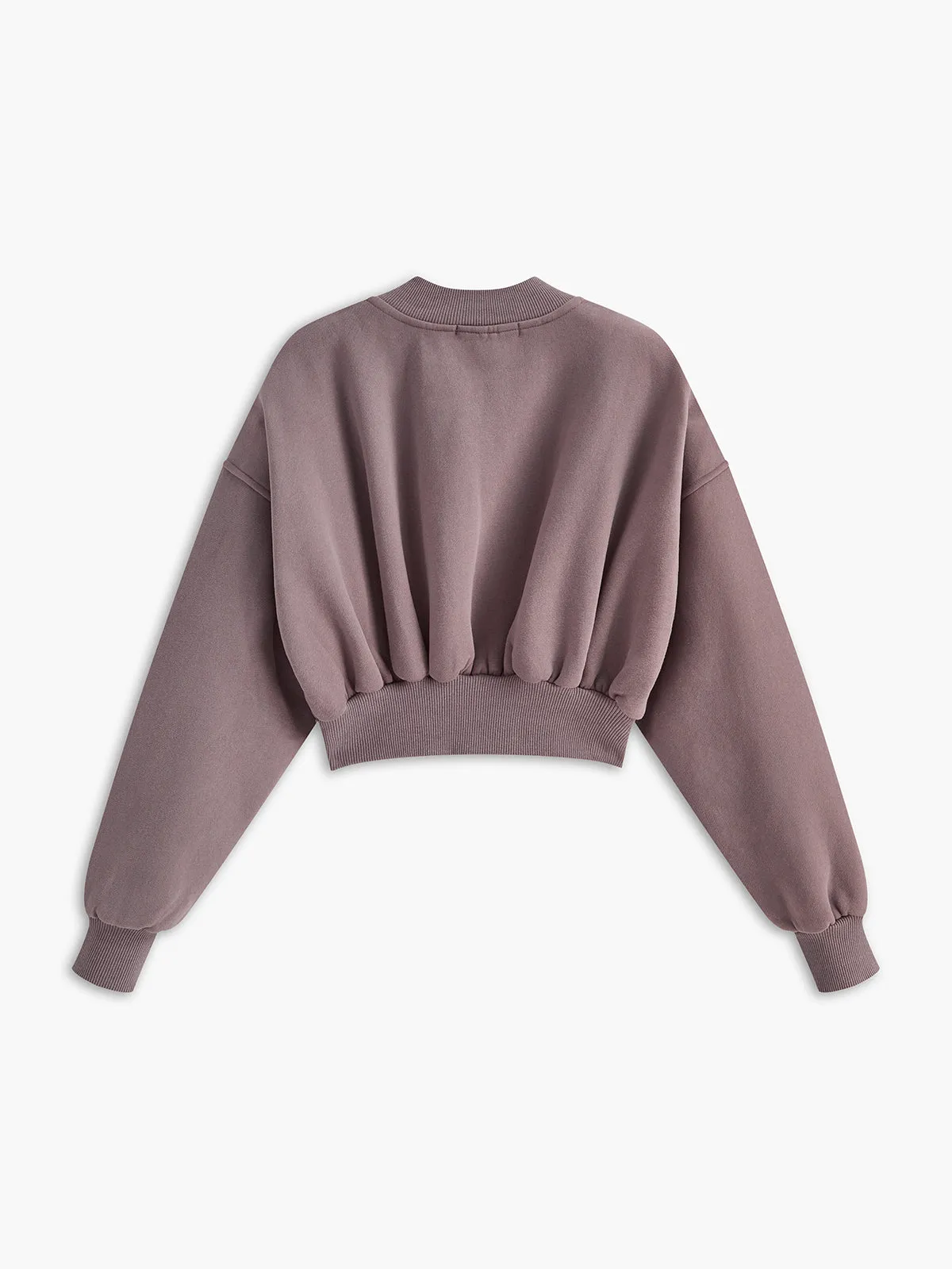 Embroidery Zipper Cozy Sweatshirt sold by COMMENSE product image thumbnail 2