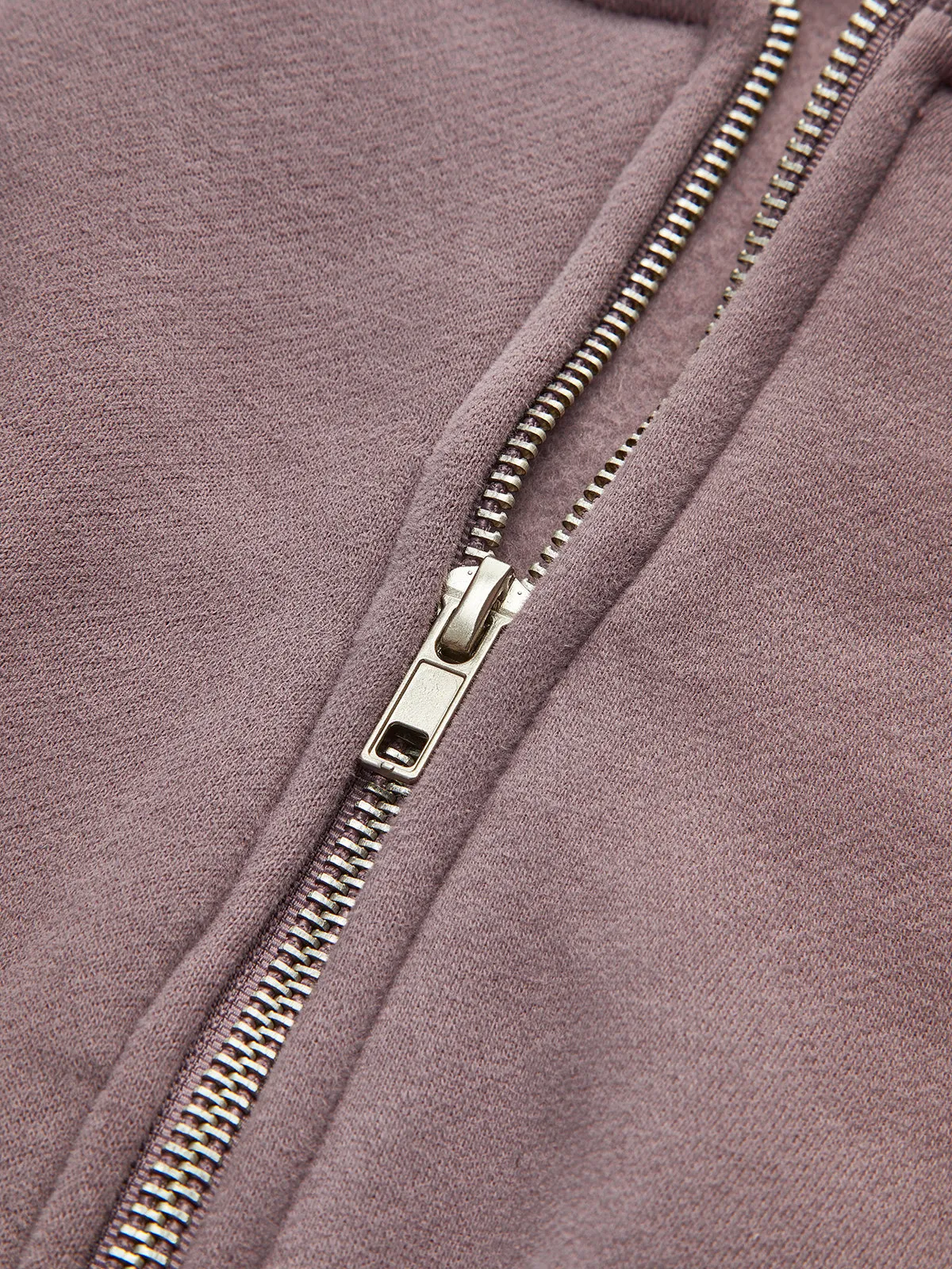 Embroidery Zipper Cozy Sweatshirt sold by COMMENSE product image thumbnail 3