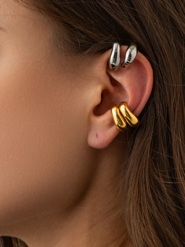 Chunky Hoop Ear Cuff sold by COMMENSE