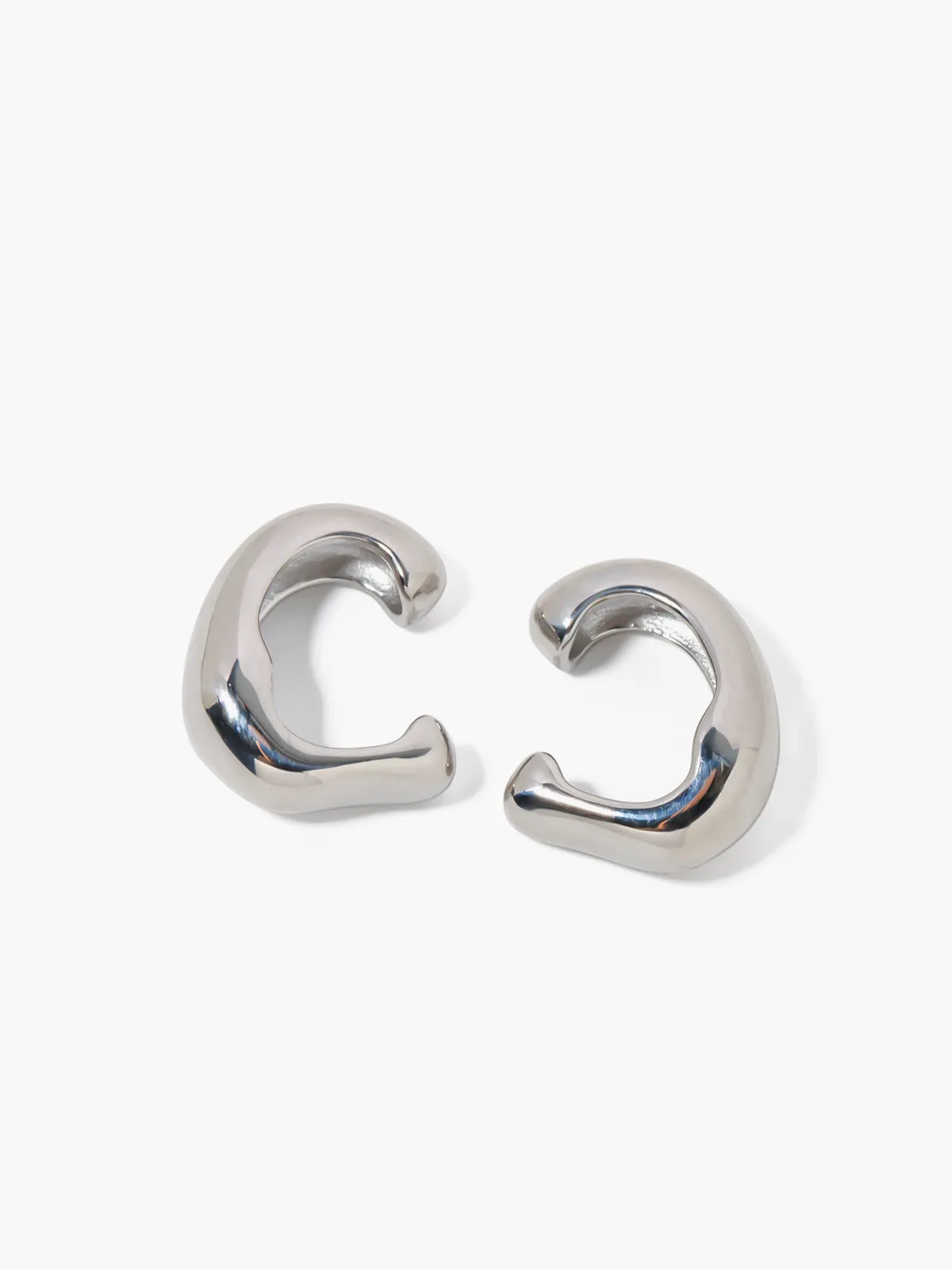 Chunky Hoop Ear Cuff sold by COMMENSE product image thumbnail 4