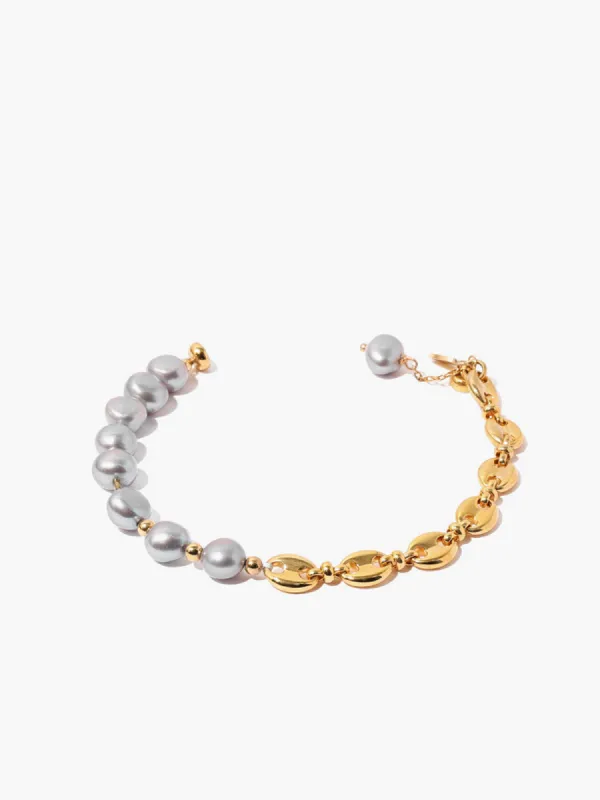 Two Tone Magnetic Bracelet sold by COMMENSE