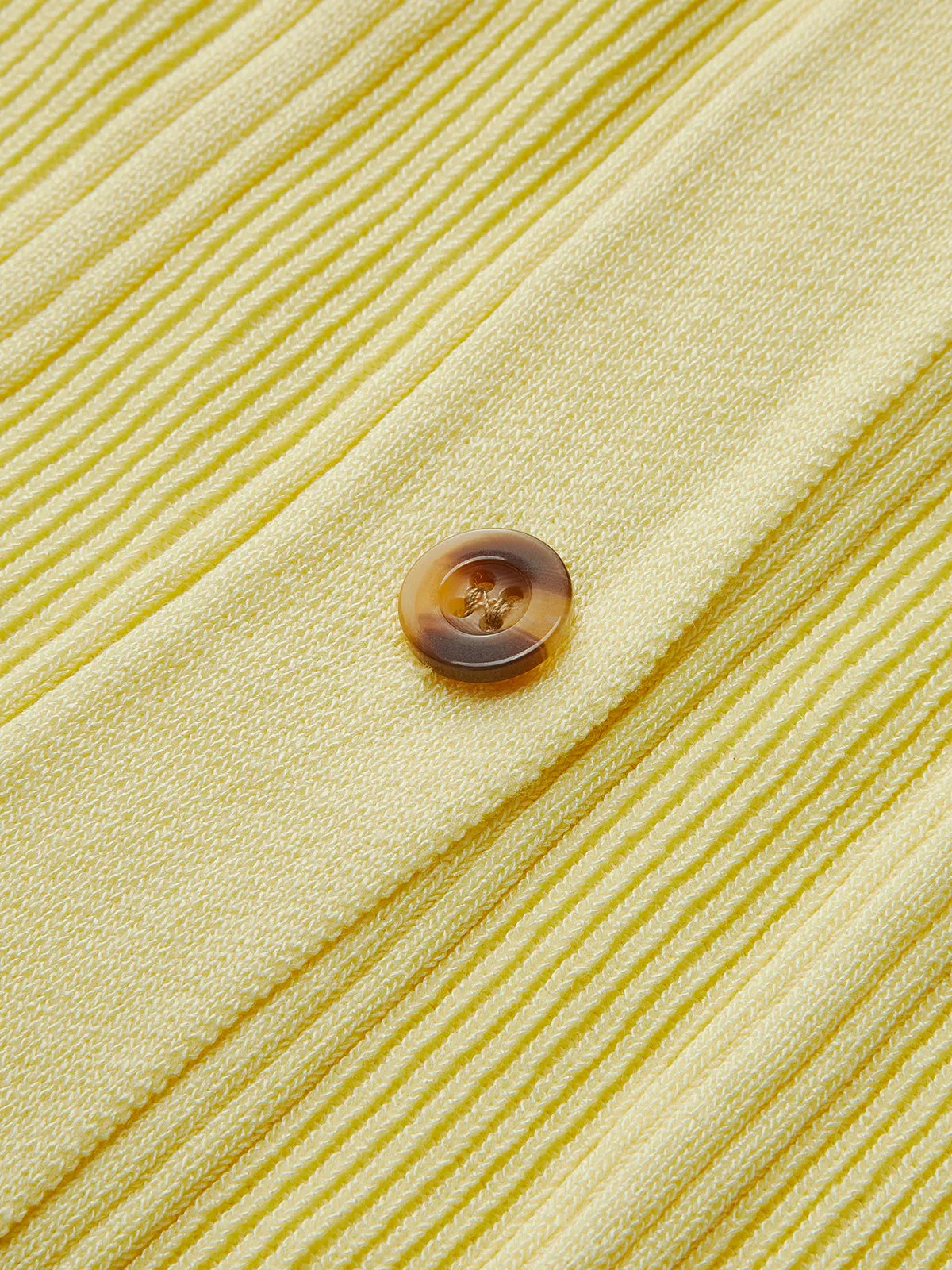 Ruffle Pockets Lapel Sweater Dress sold by COMMENSE product image thumbnail 3