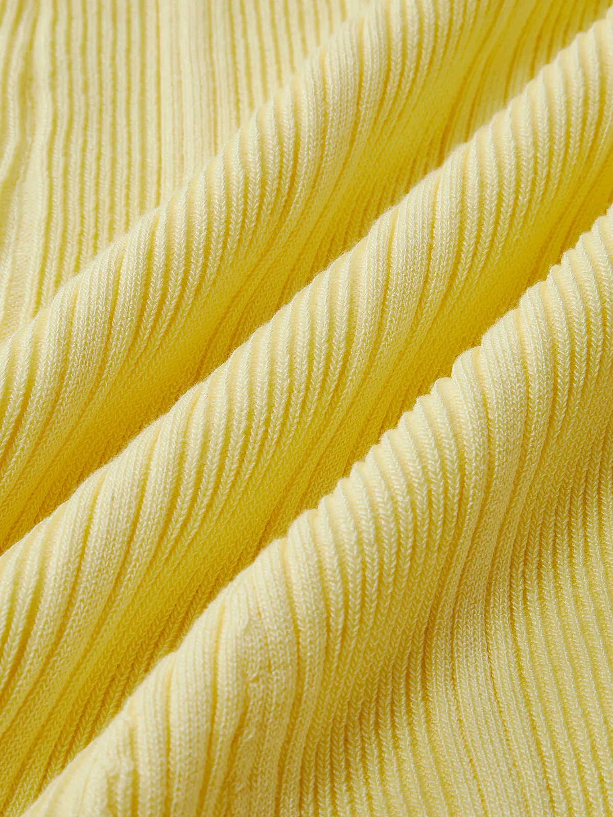 Ruffle Pockets Lapel Sweater Dress sold by COMMENSE product image thumbnail 4