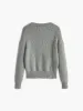 Criss Cross Button Sweater sold by COMMENSE