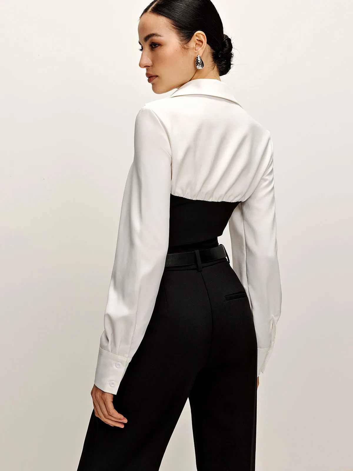 Two Tone Panel Polo Shirt sold by COMMENSE product image thumbnail 4