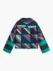 Color Block Lapel Winter Coat sold by COMMENSE