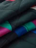 Color Block Lapel Winter Coat sold by COMMENSE