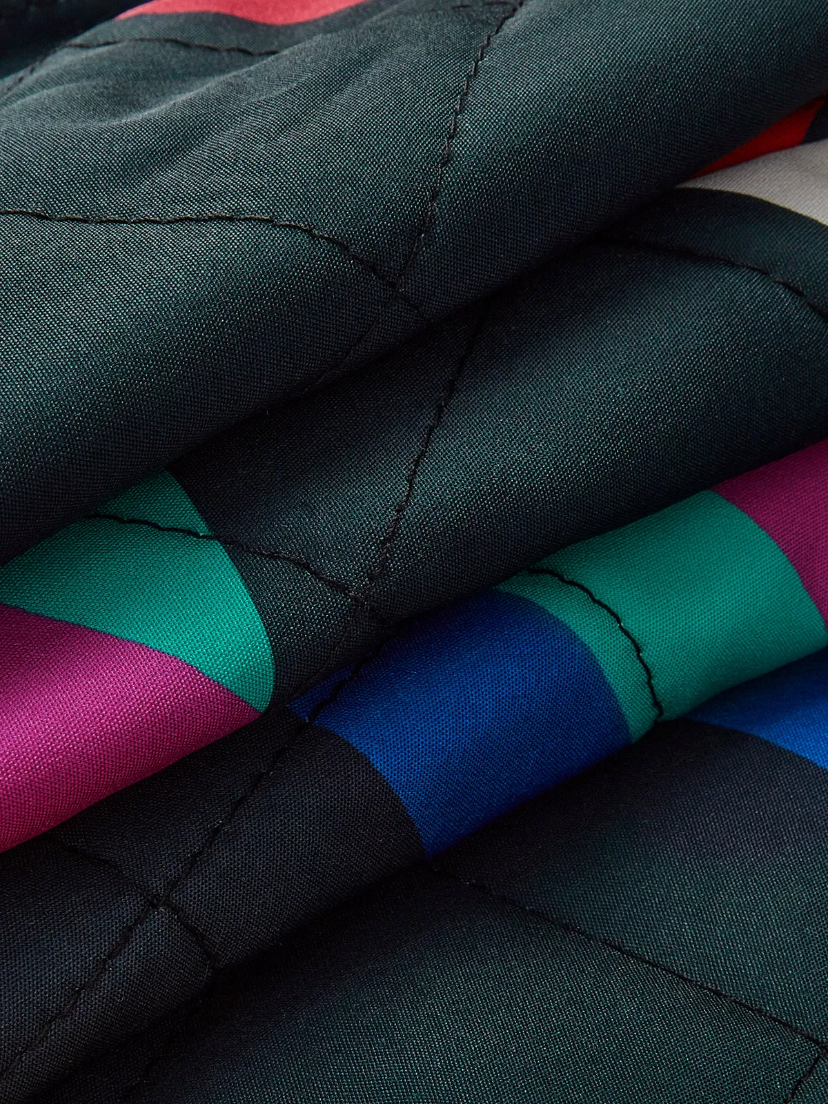 Color Block Lapel Winter Coat sold by COMMENSE product image thumbnail 3