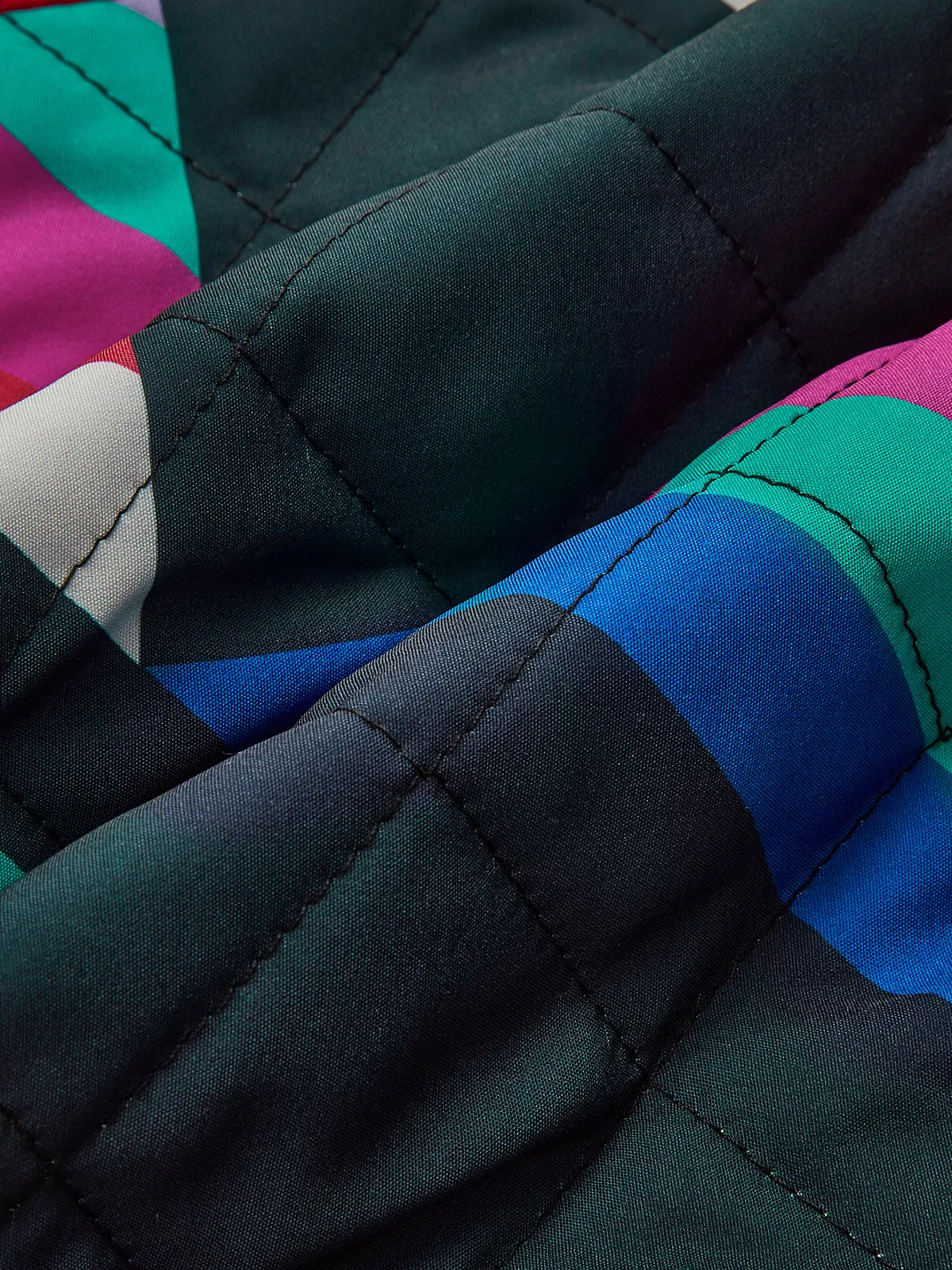 Color Block Lapel Winter Coat sold by COMMENSE product image thumbnail 4