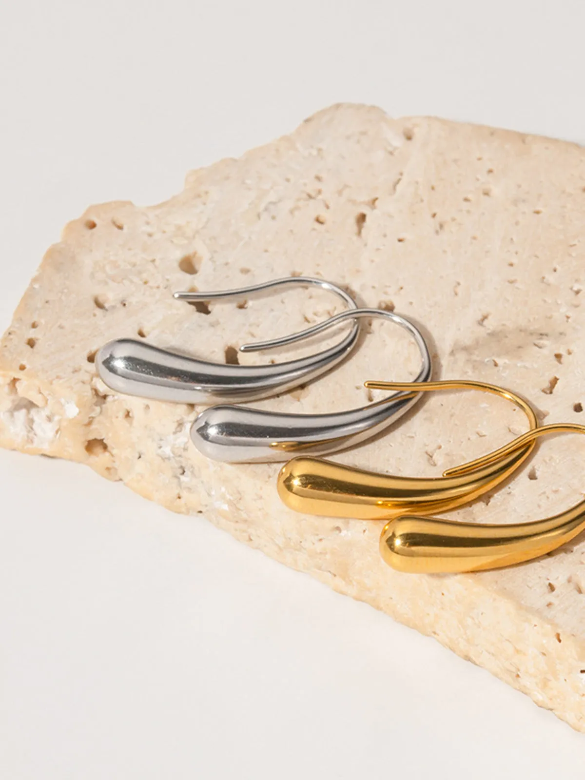 Elegant Water Drop Earrings sold by COMMENSE product image thumbnail 3