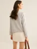 Crew Neck Breasted Jacket sold by COMMENSE
