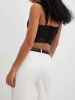 Lace Piping Corset Top sold by COMMENSE