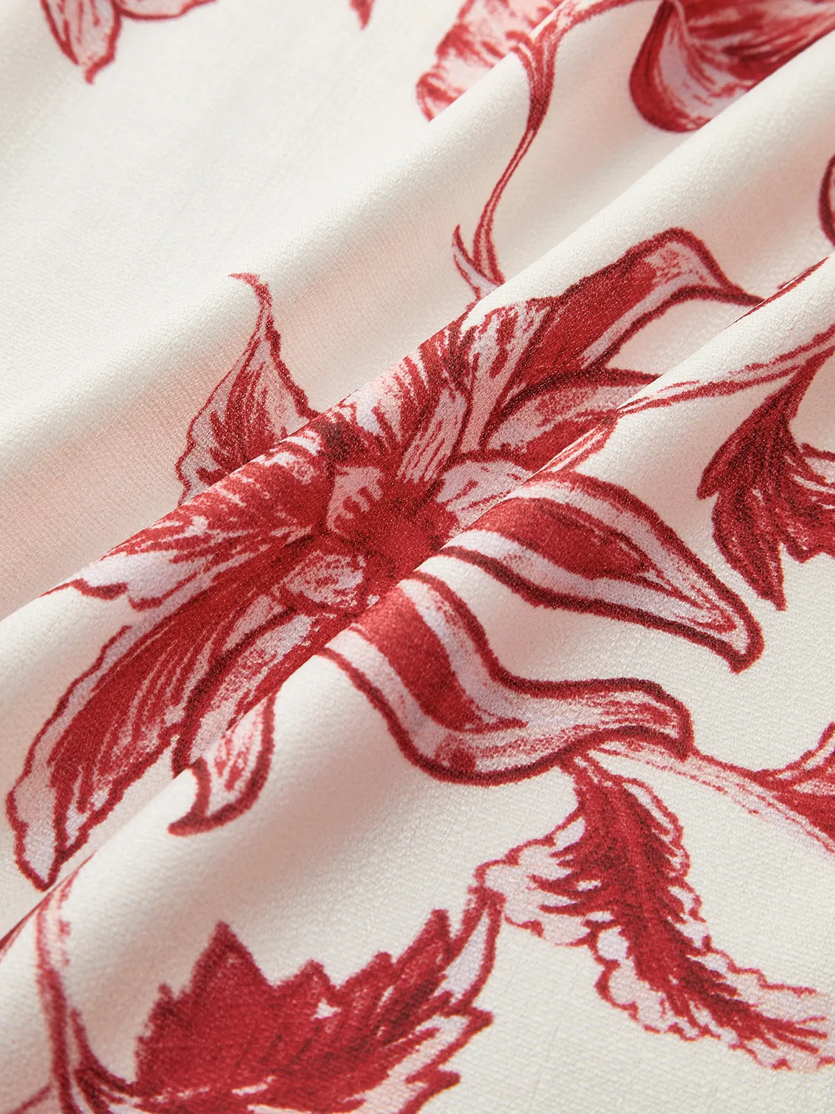 Printed Lace Up Mini Skirt sold by COMMENSE product image thumbnail 3