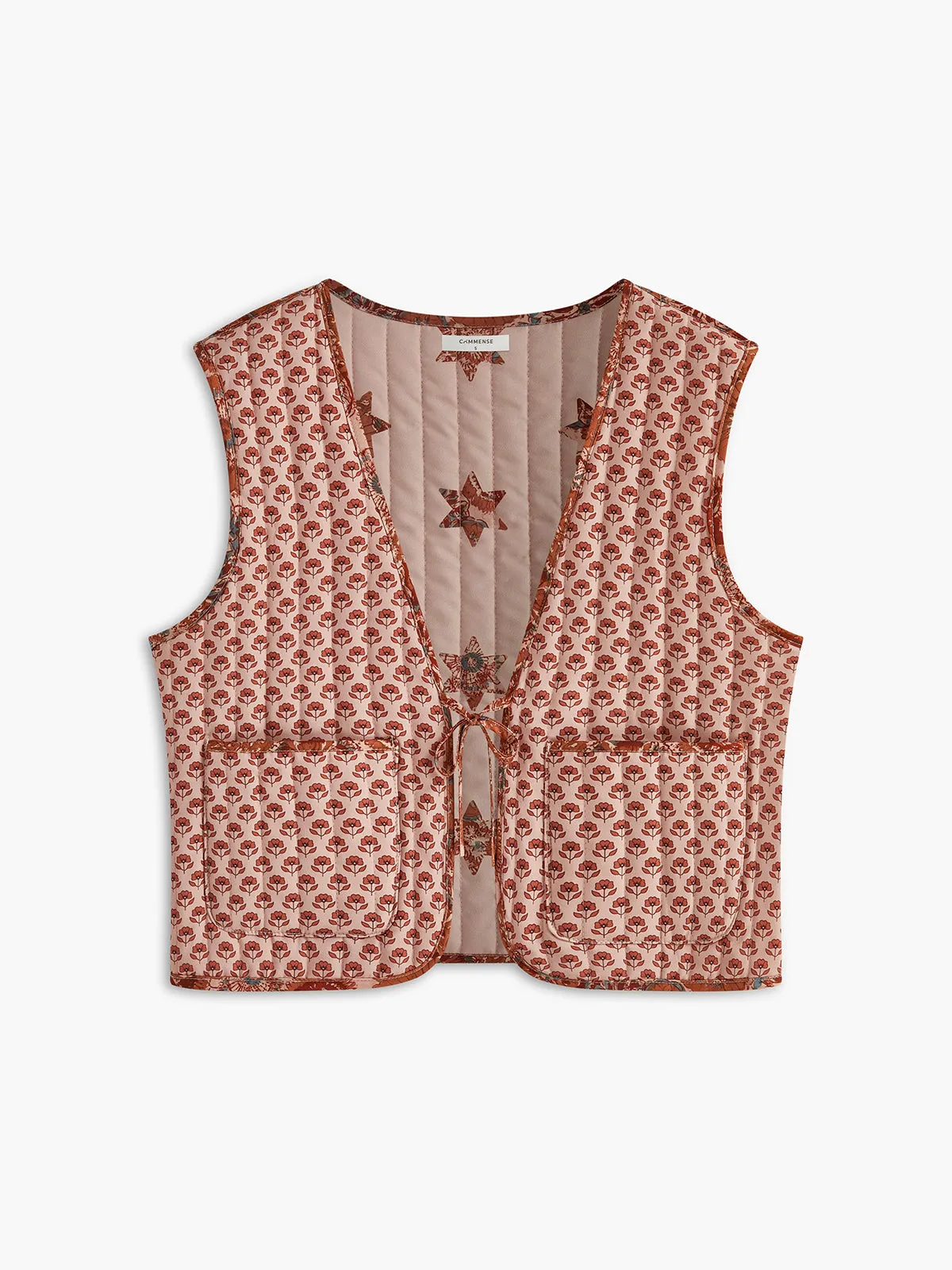 Boheme Double-Sided Tie Vest sold by COMMENSE product image thumbnail 3