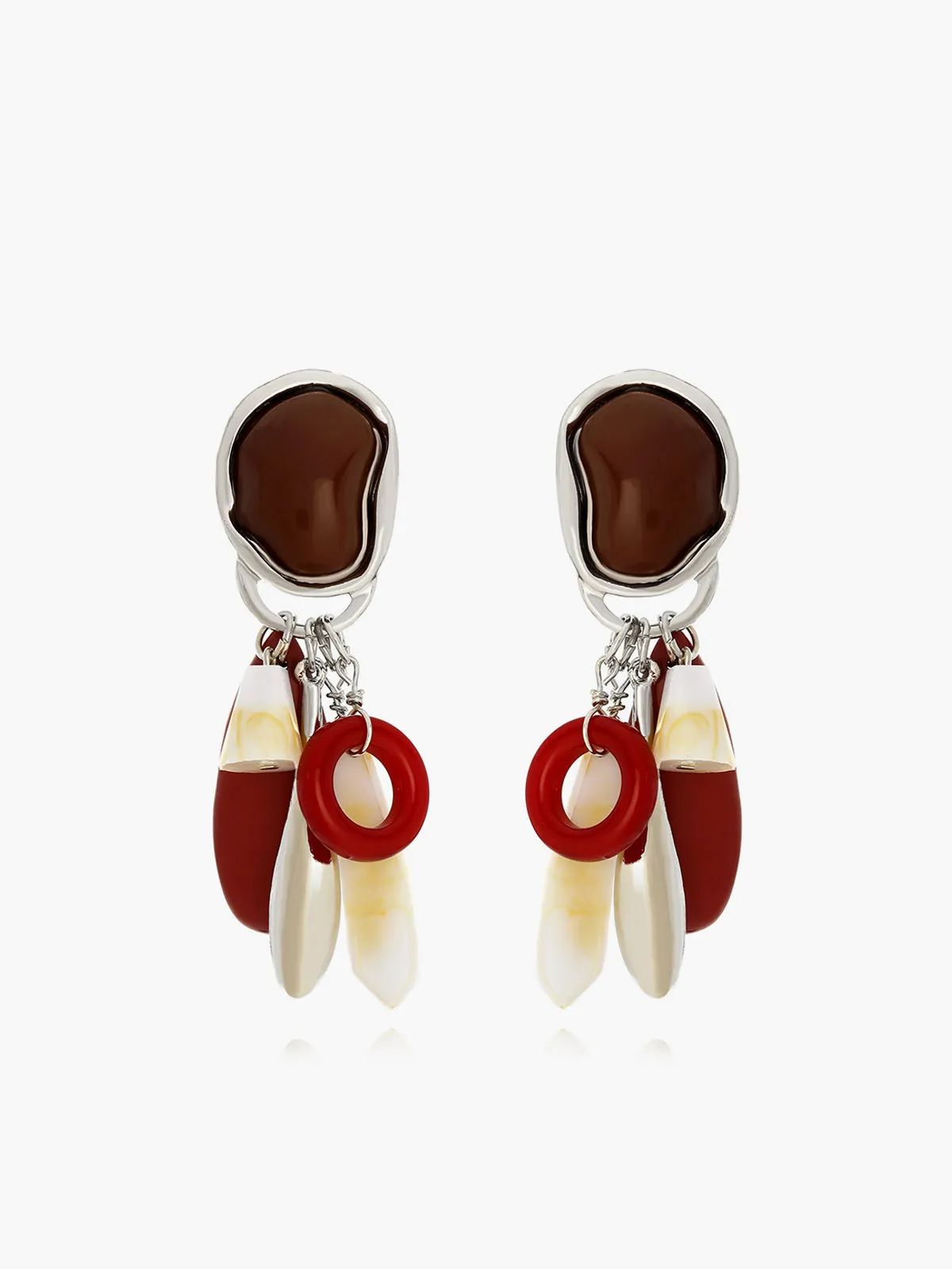 Water Drop Stone Tassel Earrings sold by COMMENSE product image thumbnail 2