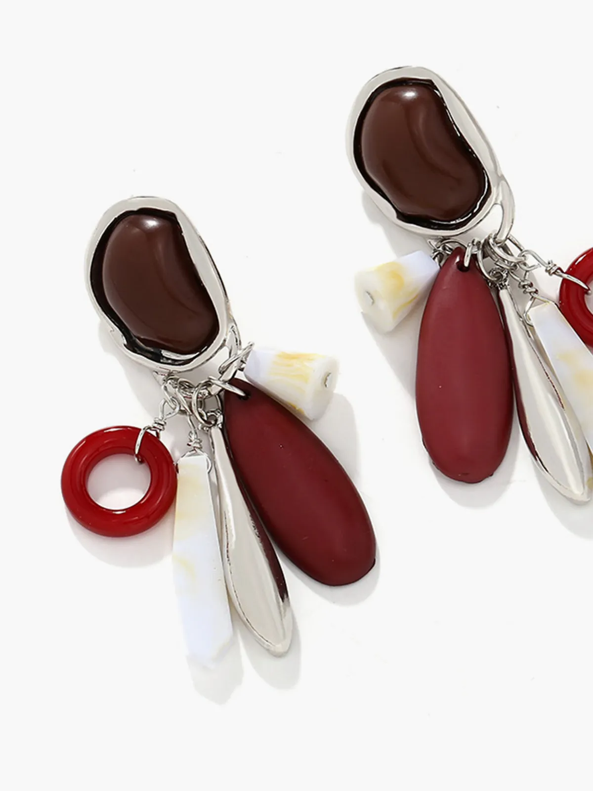 Water Drop Stone Tassel Earrings sold by COMMENSE product image thumbnail 3