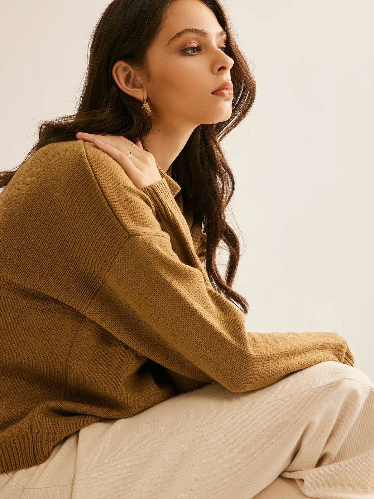 Button Down Pockets Cardigan sold by COMMENSE product image thumbnail 5