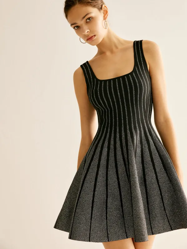 Wool-Blend Sequins Sweater Dress sold by COMMENSE