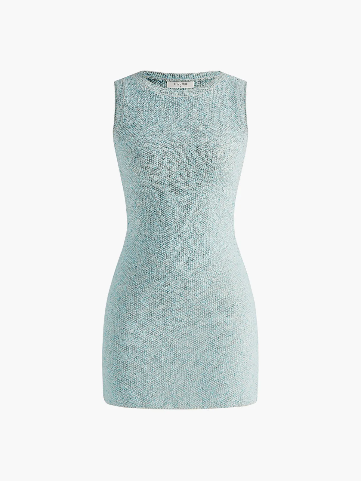 Crew Neck Slim Knit Tank Dress sold by COMMENSE