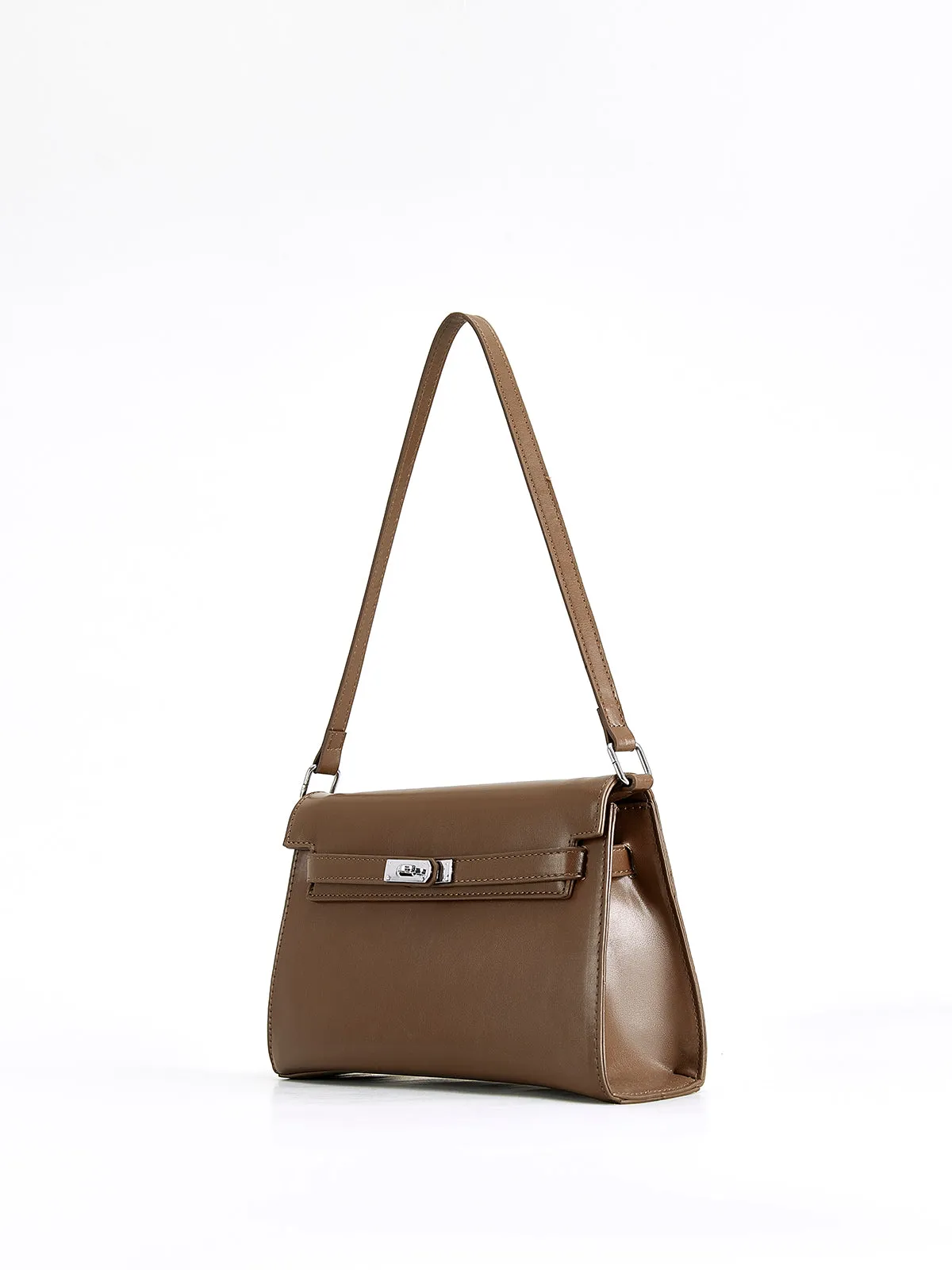 Flap Soft-Buckle Tote Bag sold by COMMENSE product image thumbnail 4