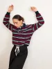 Retro Striped Polo T-Shirt sold by COMMENSE