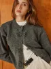 Plain Bow-Breasted Cardigan sold by COMMENSE
