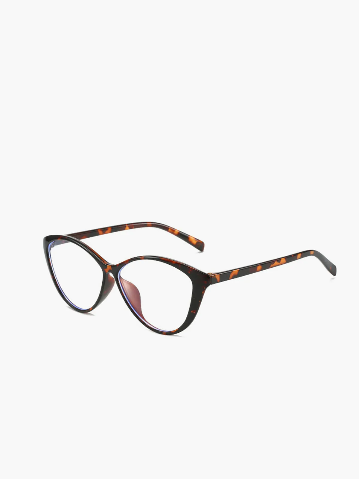 Retro Leopard Cat-Eye Glasses sold by COMMENSE product image thumbnail 2