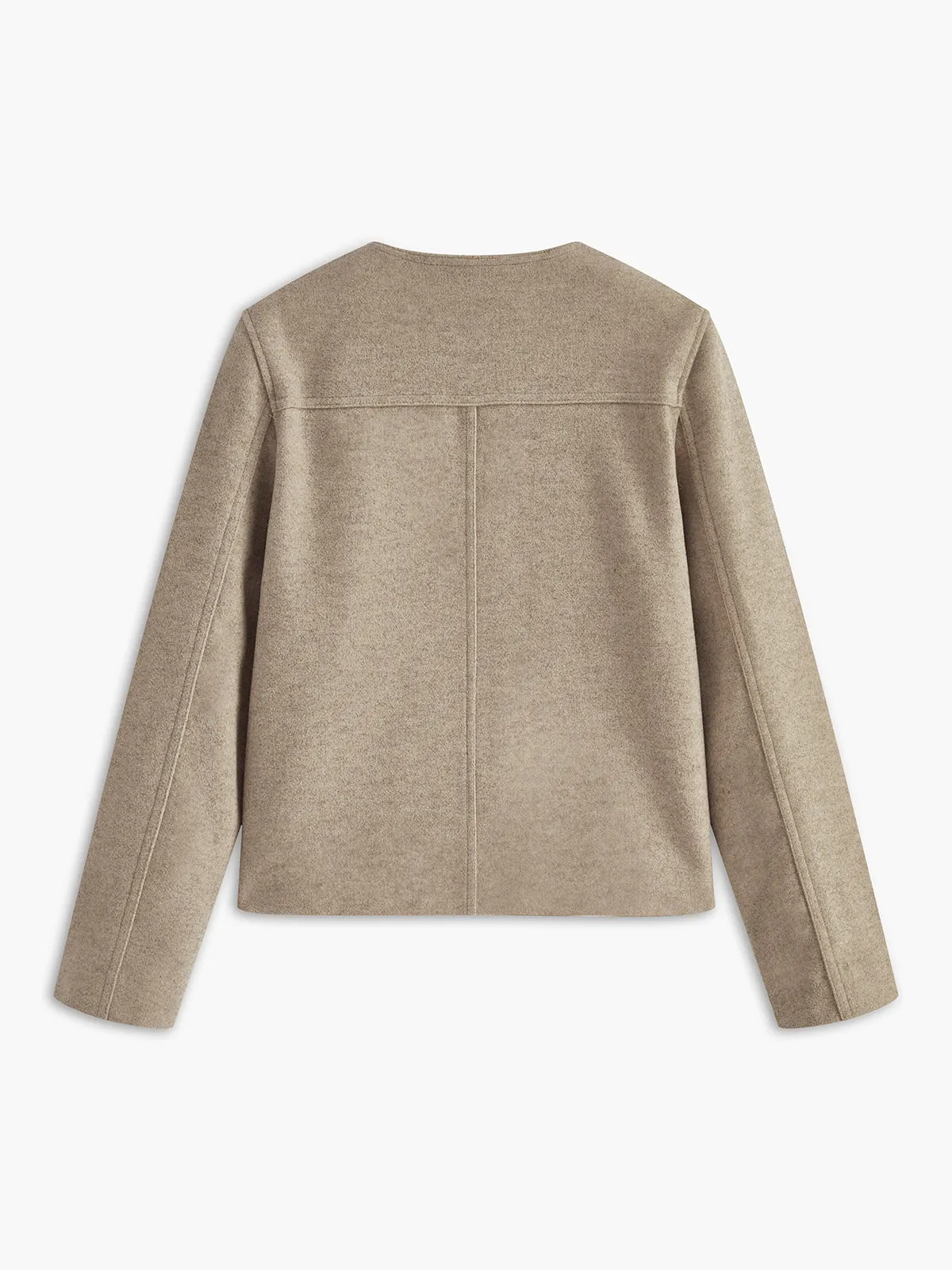 Pockets Button Down Jacket sold by COMMENSE product image thumbnail 3