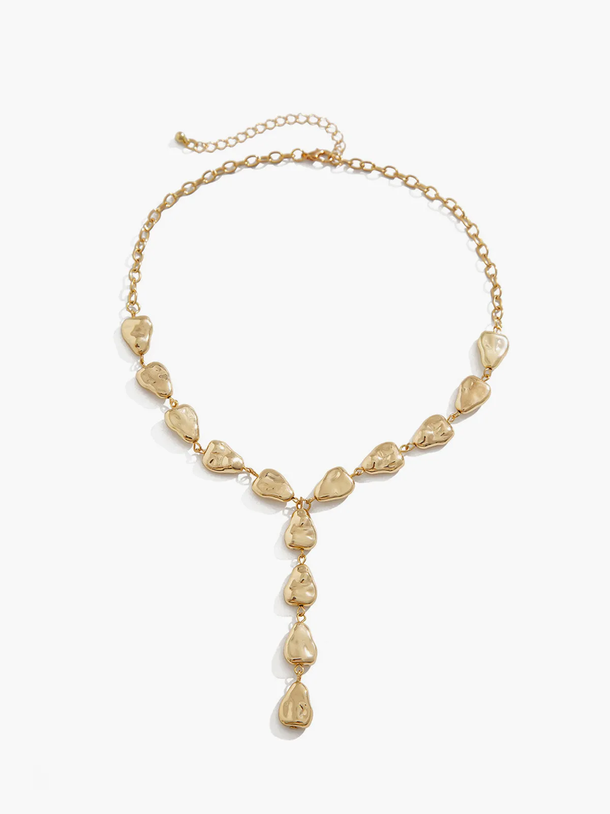 Baroque Beaded Y-Shape Pendant Necklace sold by COMMENSE product image thumbnail 2