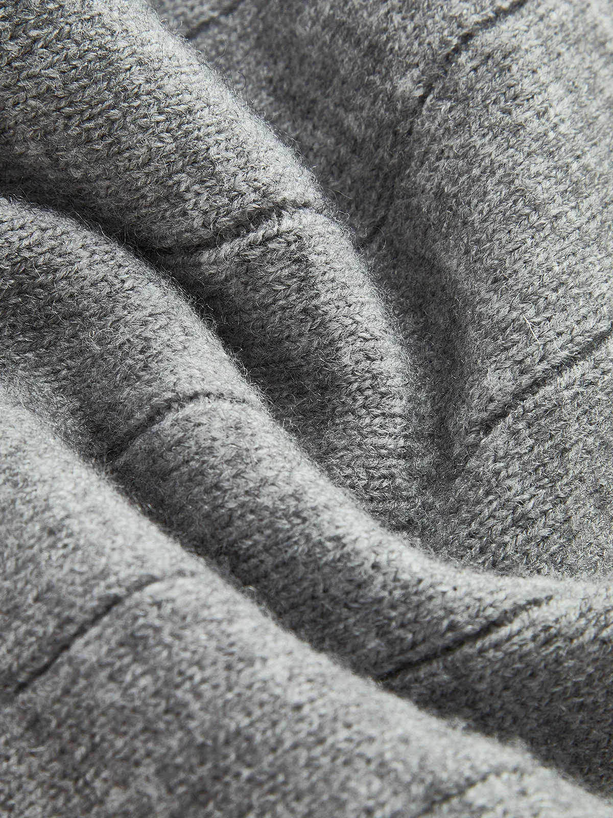 Crew Neck Button Soft Cardigan sold by COMMENSE product image thumbnail 5