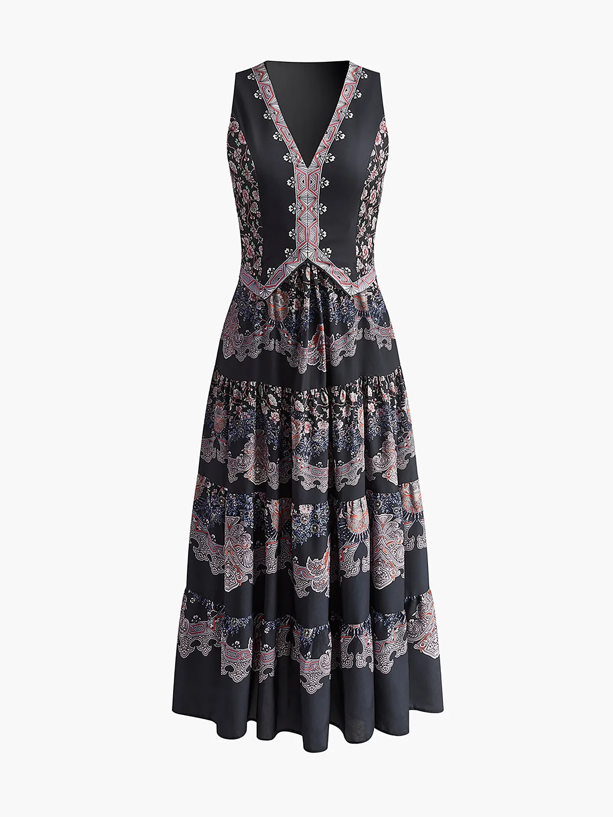 Beheme Printed Floral Dress sold by COMMENSE