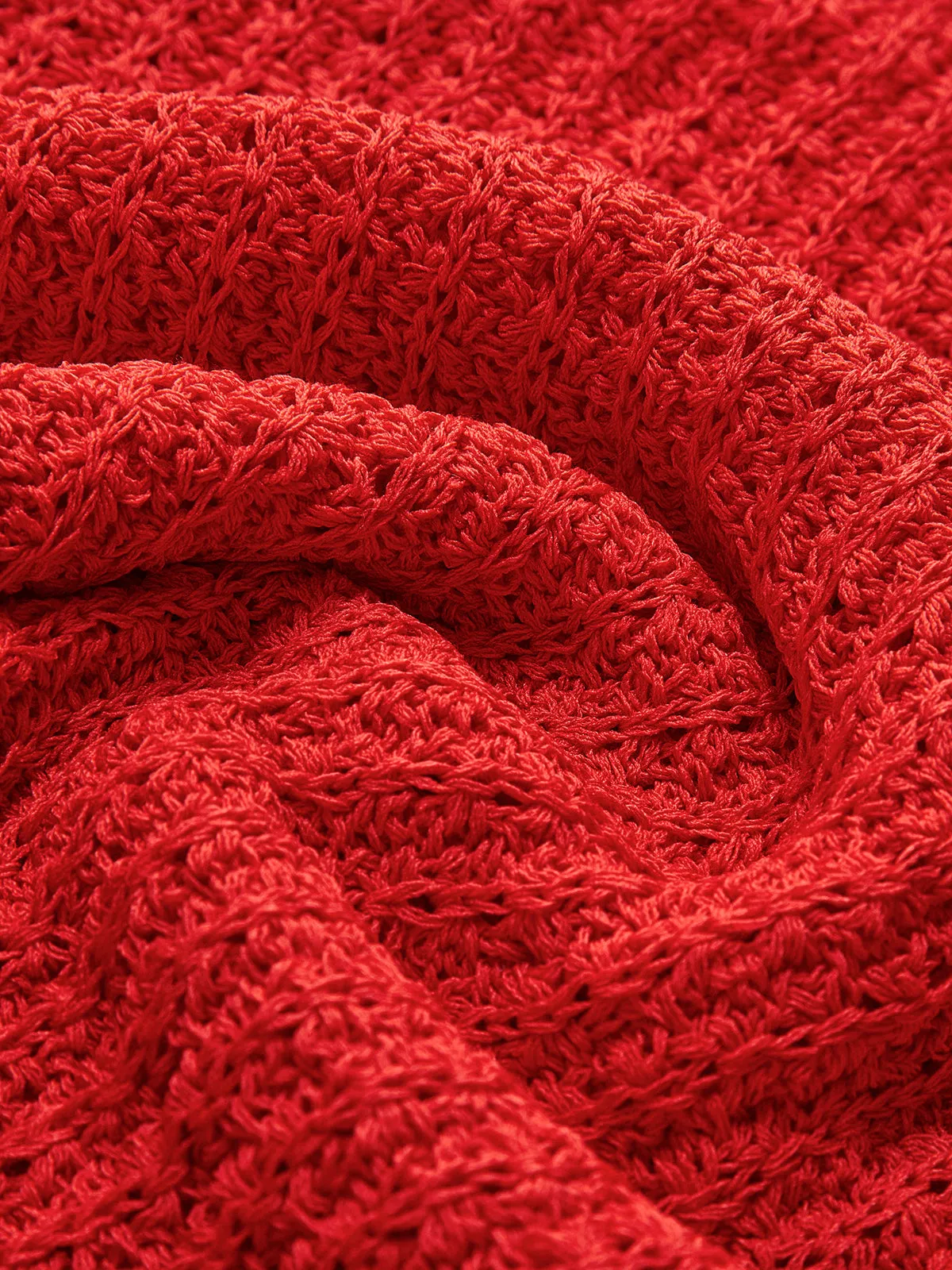 Wave Trim Breasted Sweater Vest sold by COMMENSE product image thumbnail 4