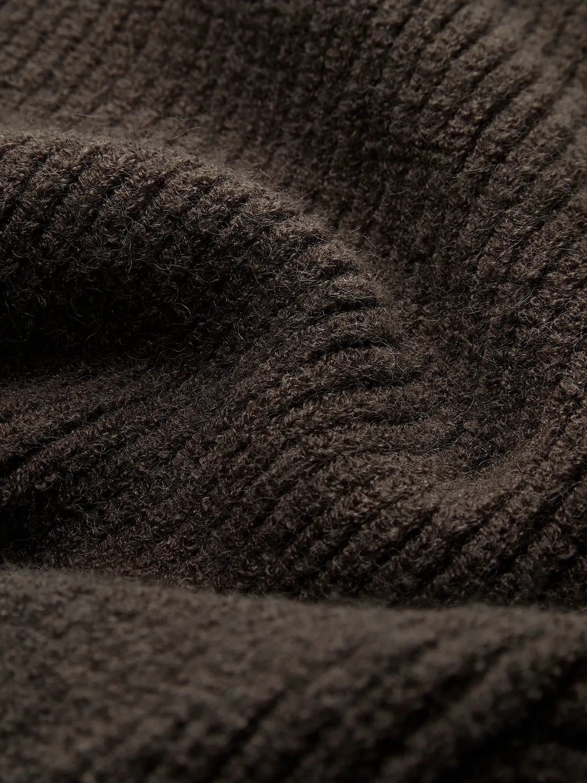Zipper Lapel Soft Knit Outerwear sold by COMMENSE product image thumbnail 5