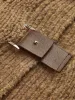 Soft-Buckle Lapel Cardigan sold by COMMENSE