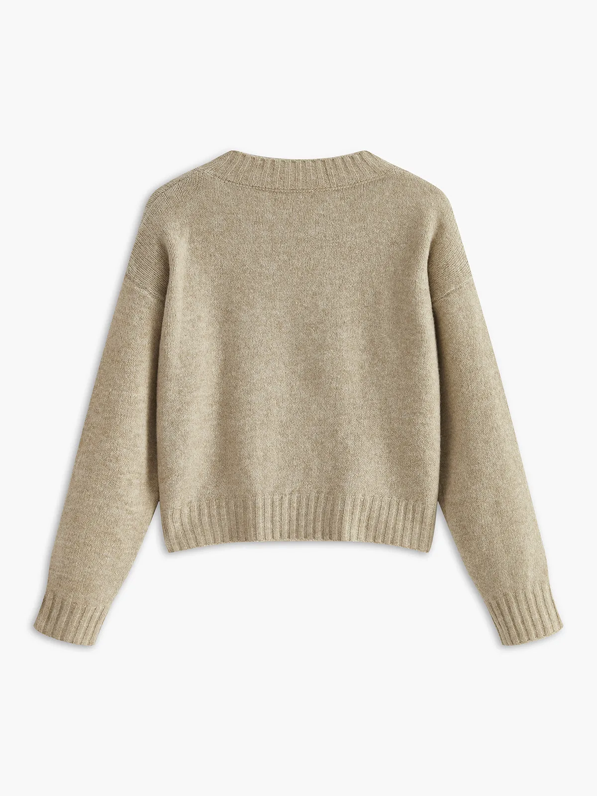 Crew Neck Strawberry Warm Sweater sold by COMMENSE product image thumbnail 2