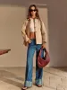 Button Down Lapel Trench Coat sold by COMMENSE