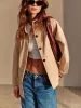 Button Down Lapel Trench Coat sold by COMMENSE