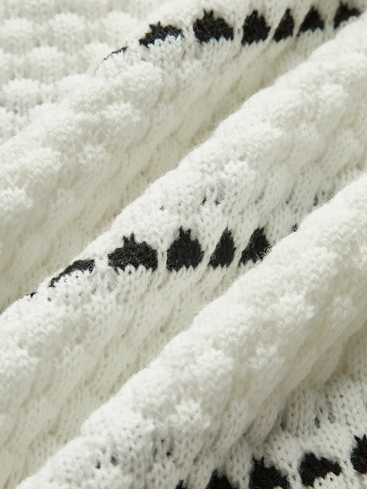 Contrast Striped Sweater sold by COMMENSE product image thumbnail 3