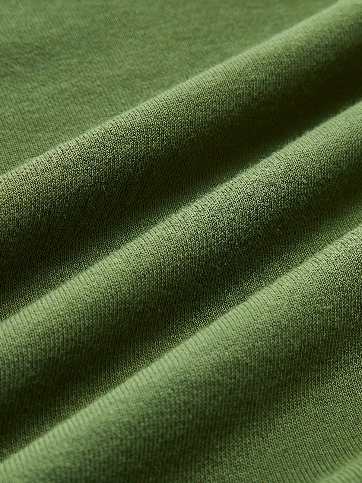 Plain Cotton Split Sweatshirt sold by COMMENSE product image thumbnail 5