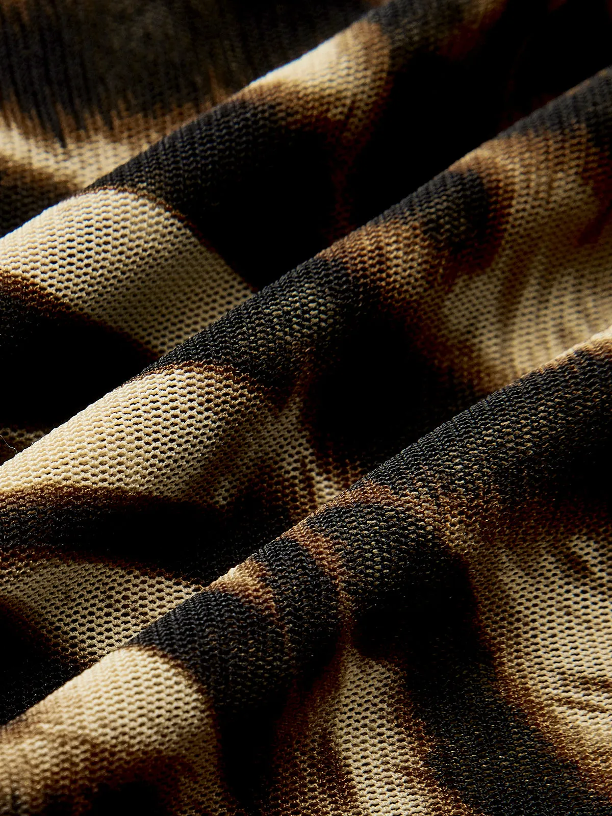 Asymmetrical Neck Leopard Printed Blouse sold by COMMENSE product image thumbnail 3