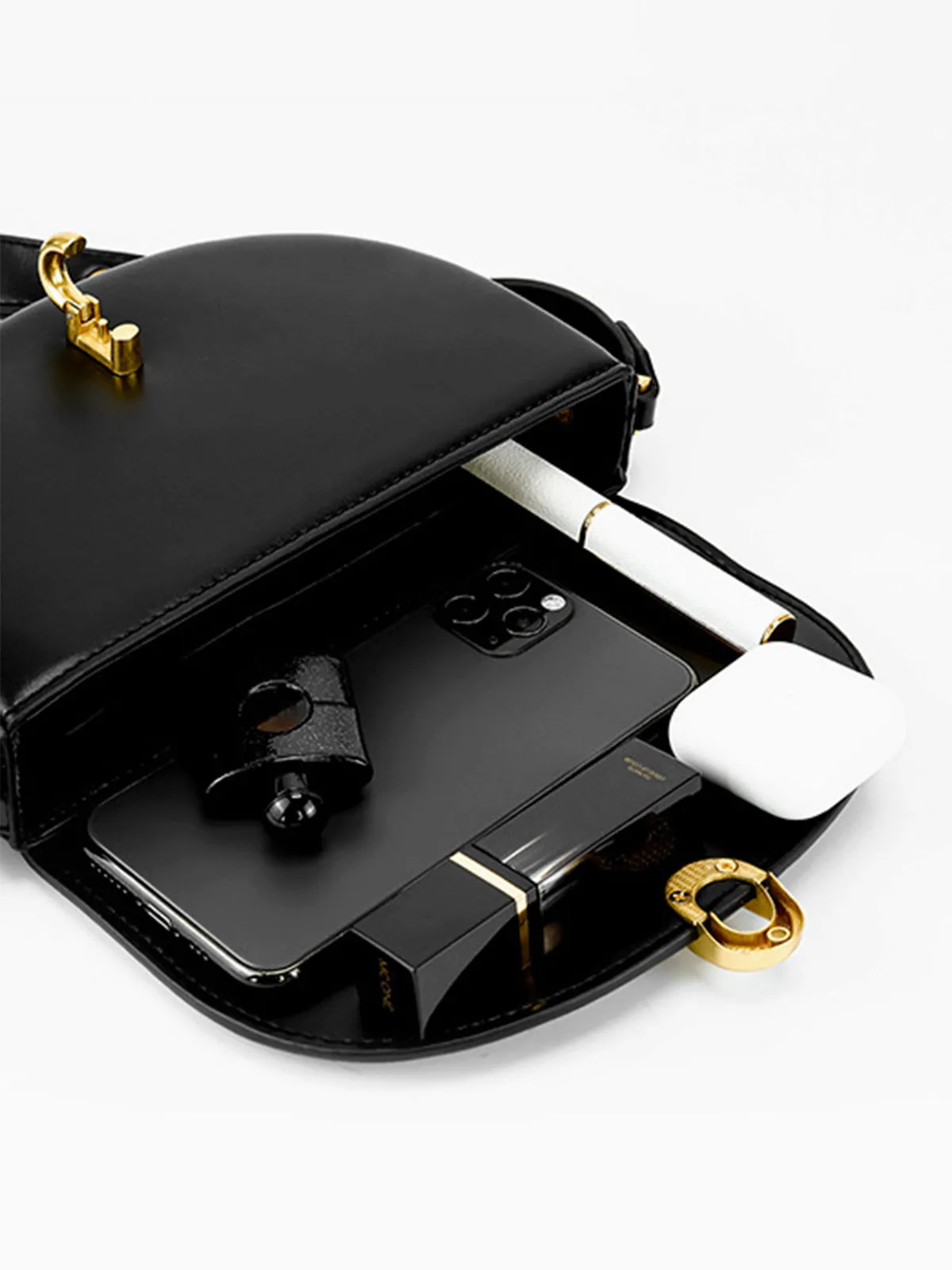 Flap Magnet Closure Shoulder Bag sold by COMMENSE product image thumbnail 5