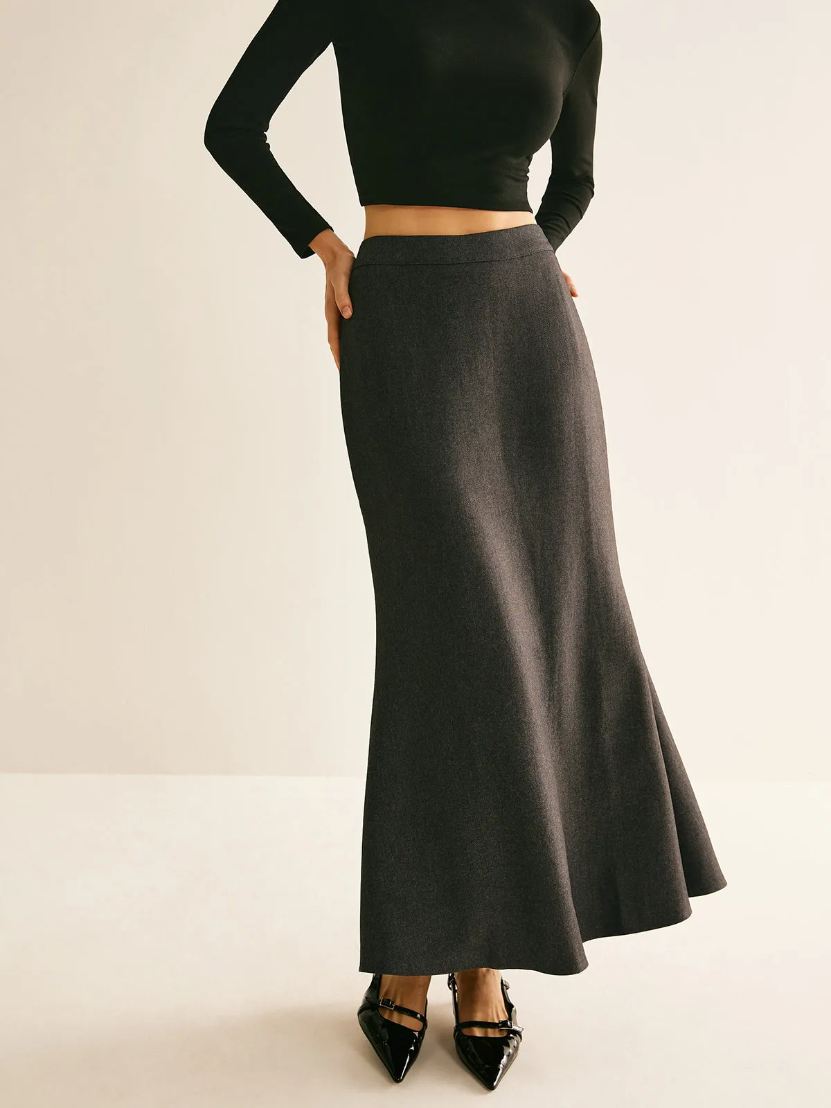 Regular Fit Back Split Skit sold by COMMENSE