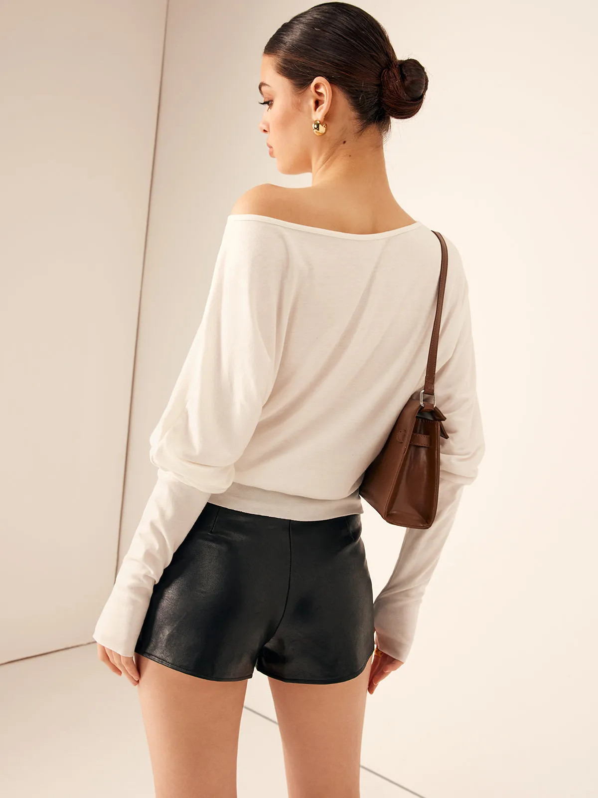 Minimalist Jersey Blouse sold by COMMENSE product image thumbnail 2