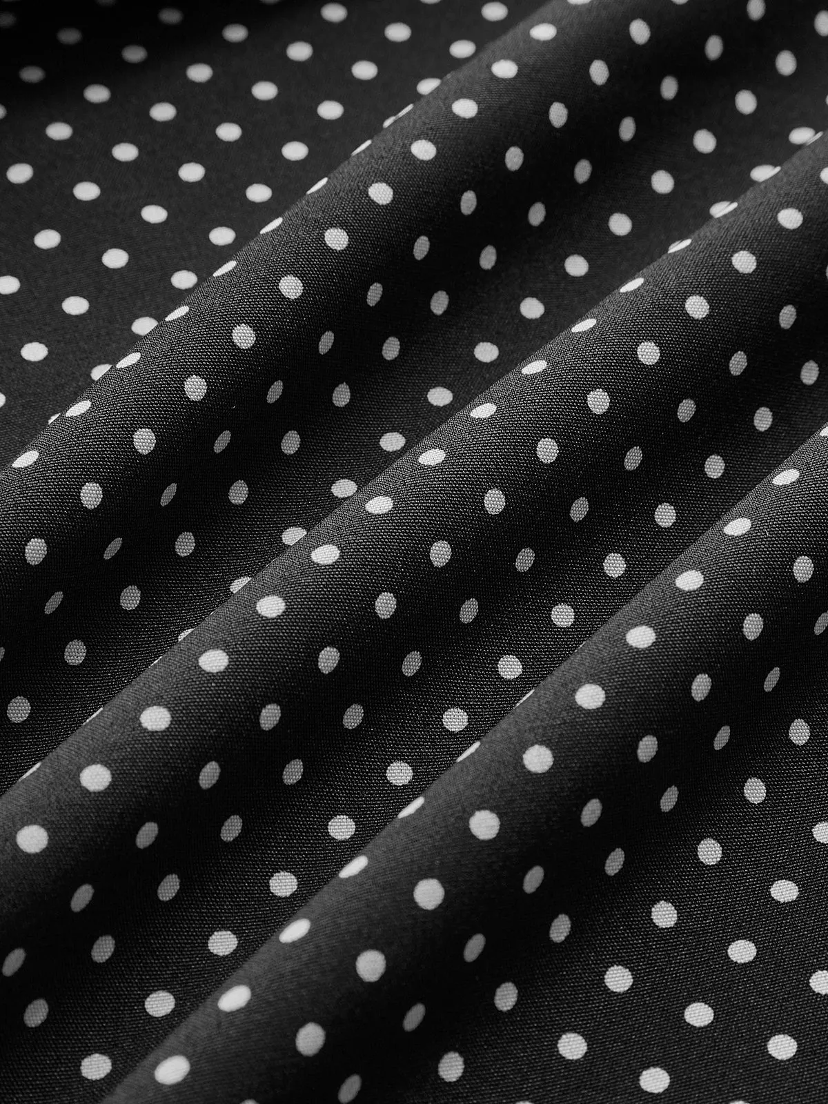 Polka Dot Drawstring Sleeveless Dress sold by COMMENSE product image thumbnail 2